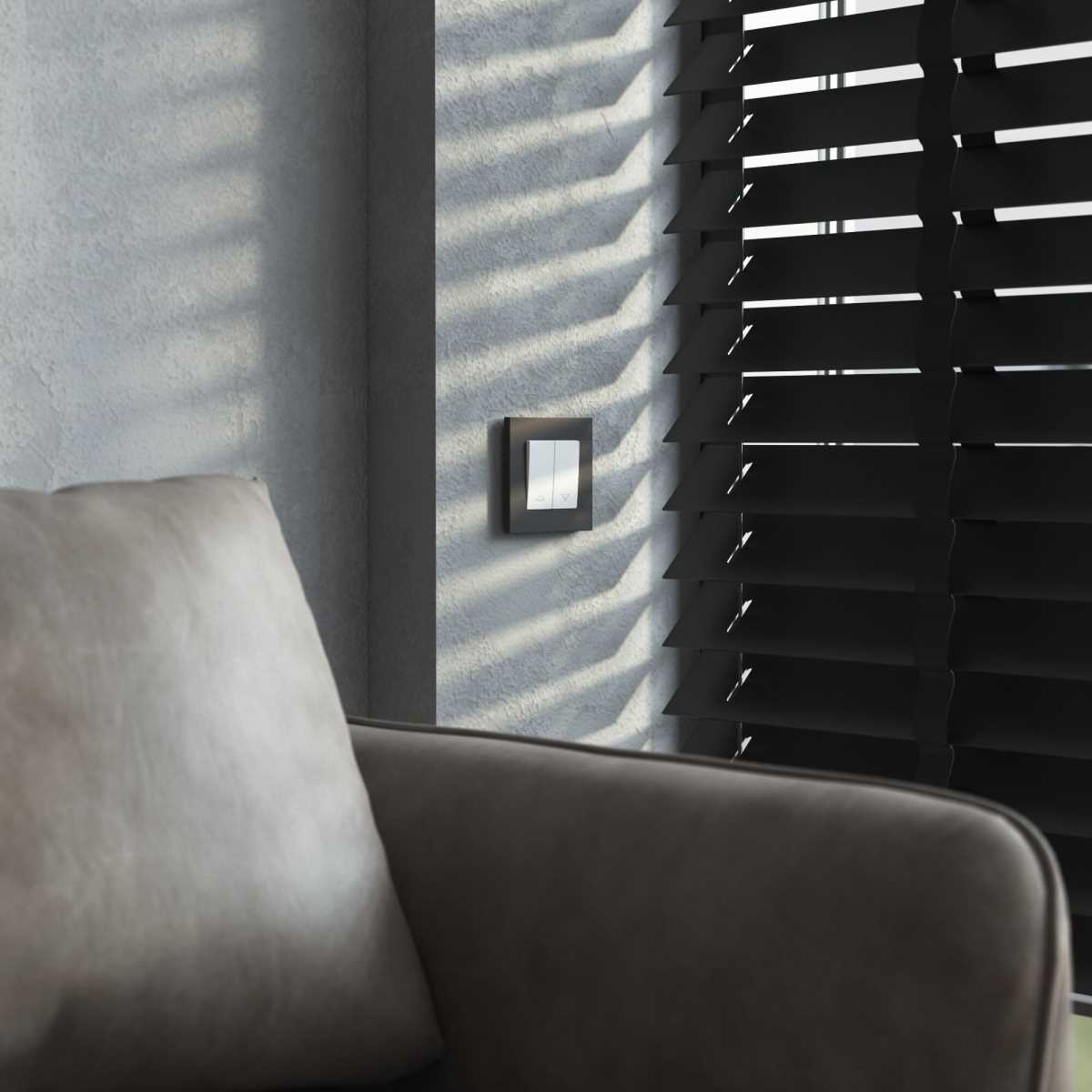 Электротовар Рамка Werkel Slab на 1 пост черный матовый W0012908 4690389193293 черный поликарбонат — фото 4