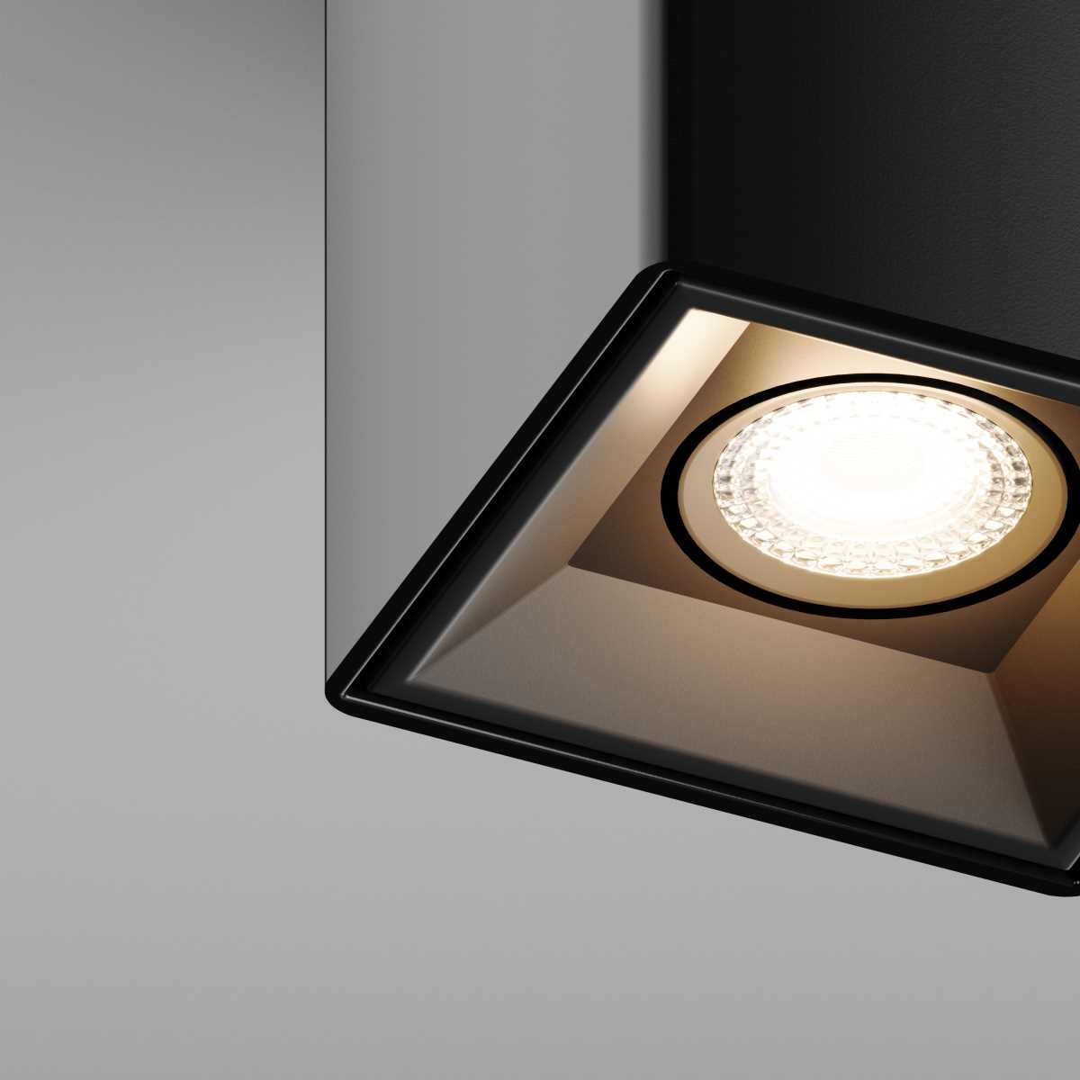 Светильник Точечный светильник Hesby Lighting Hesby Flux IP20, GU5.3, черный HSBL_0120 в стиле мягкий люкс черный пластиковые / полимер — фото 2