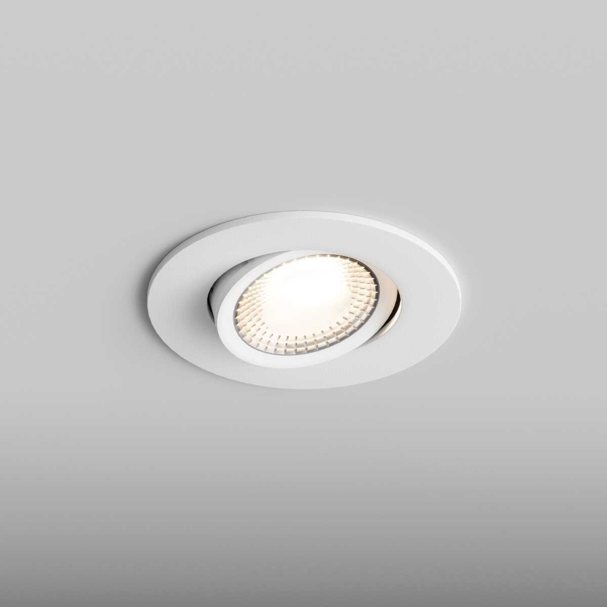 Светильник Встраиваемый светильник Hesby Lighting Hesby Atlas -GU5.3, белый HSBL_0086 белый пластиковые / полимер — фото 5