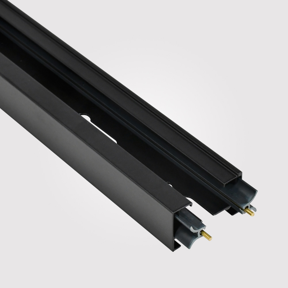 Трековые систем Шинопровод накладной Hesby Lighting Skylite Однофазный 220В-2м, чёрный HSBL_0002 черный металлические / алюминий — фото 6