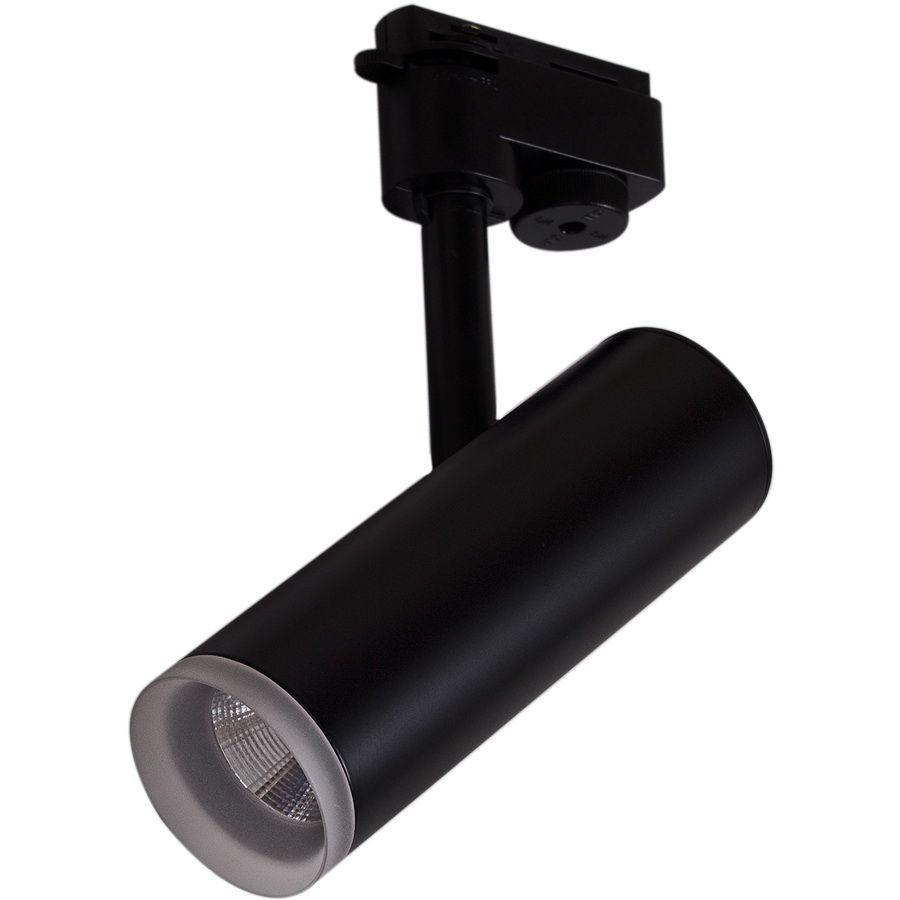 Трековые светильник Трековый светодиодный светильник Reluce 06232-9.3-001RN LED BK, Черный черный металлические / металл и пластик / металл — фото 4