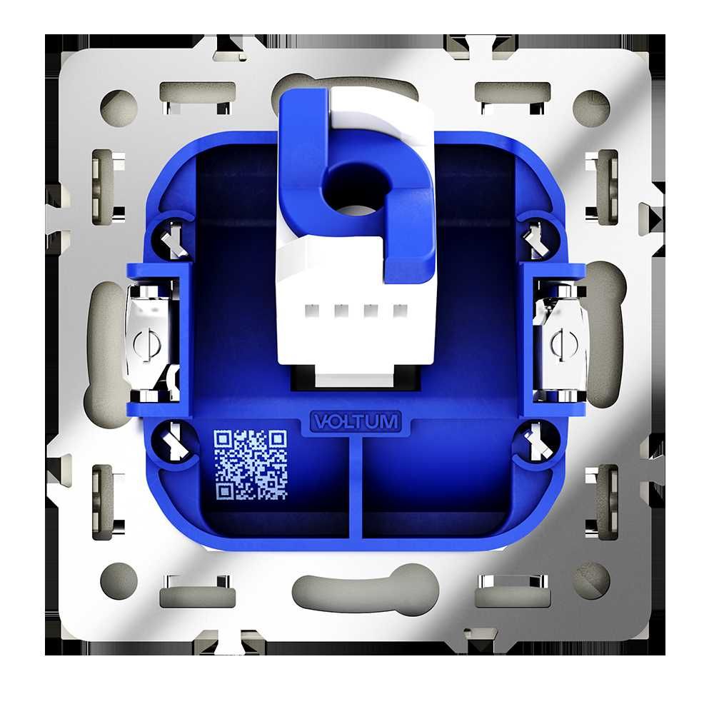 Электротовар Розетка компьютерная встраиваемая Voltum S70 RJ45 кат.6, (шелк) VLS060104 поликарбонат — фото 6