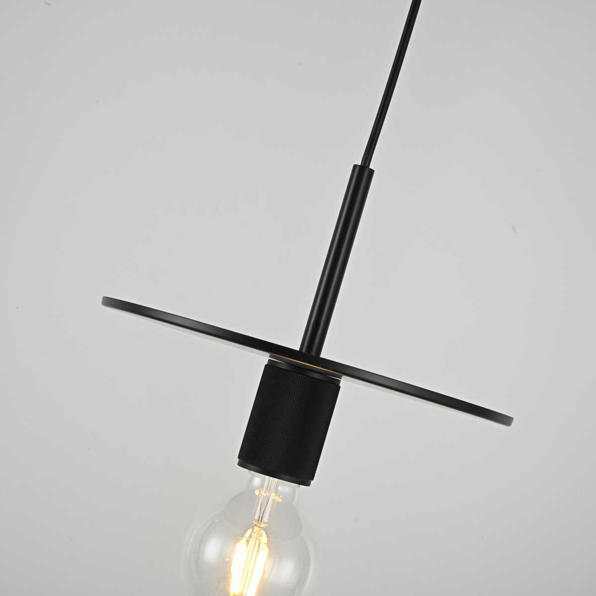 Подвесные светильник Светильник RH Utilitaire Disk Shade Pendant, Бронза бронза металлические / металл — фото 2