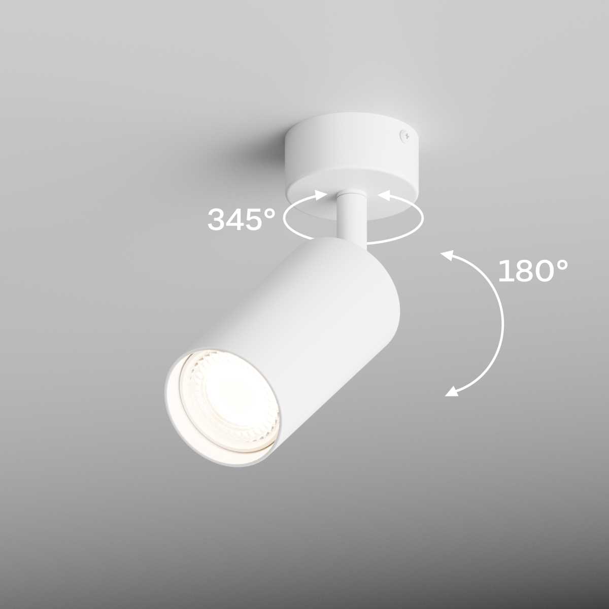 Светильник Точечный светильник Hesby Lighting Hesby Focus IP20, , белый HSBL_0090 белый металлические / алюминий — фото 2