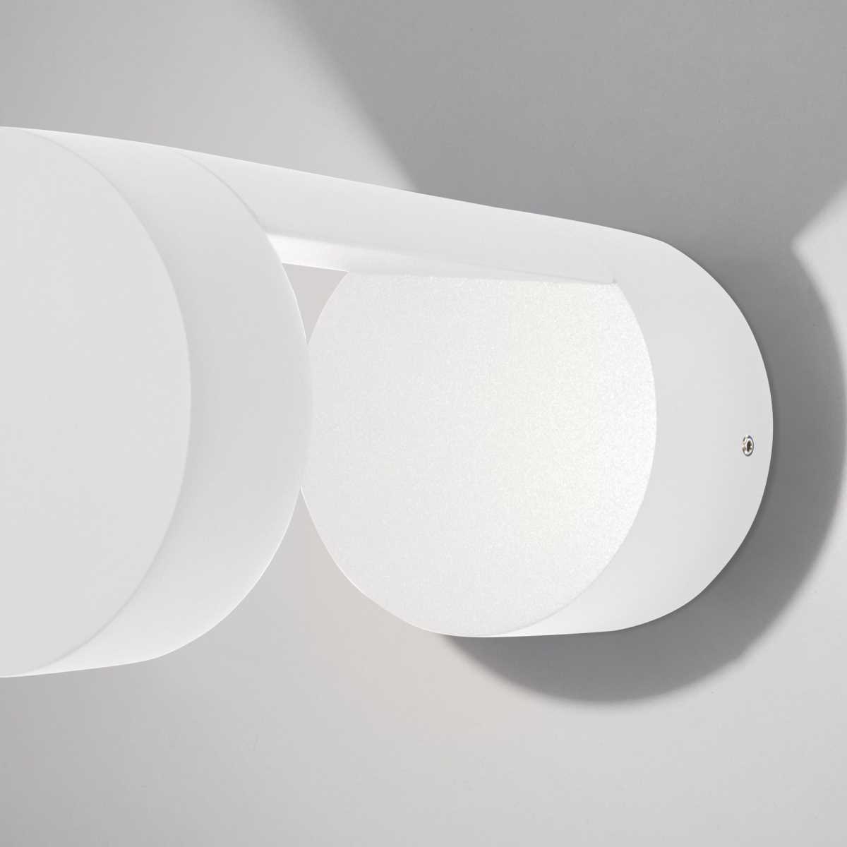 Уличное освещение Уличный настенный светодиодный светильник Elektrostandard Nimbus 1540 Techno Led… белый металлические / алюминий — фото 2