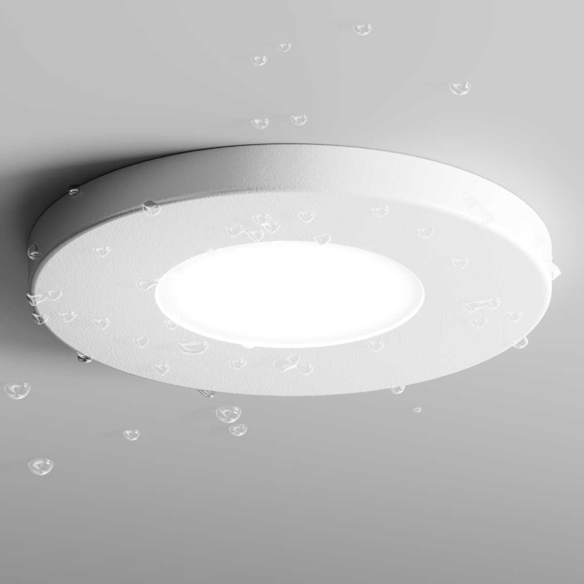 Светильник Встраиваемый светильник Hesby Lighting Clarity IP44, , белый HSBL_0133 белый металлические / железо — фото 3