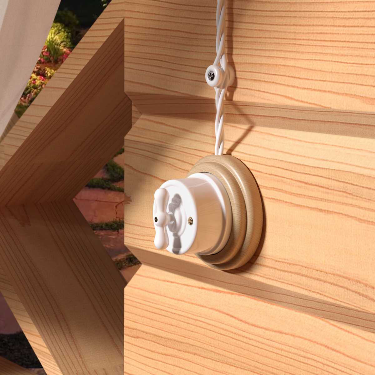 Электротовар Рамка Werkel Legend на 1 пост светлый бук W0015224 4690389166518, Коричневый коричневый дерево — фото 2