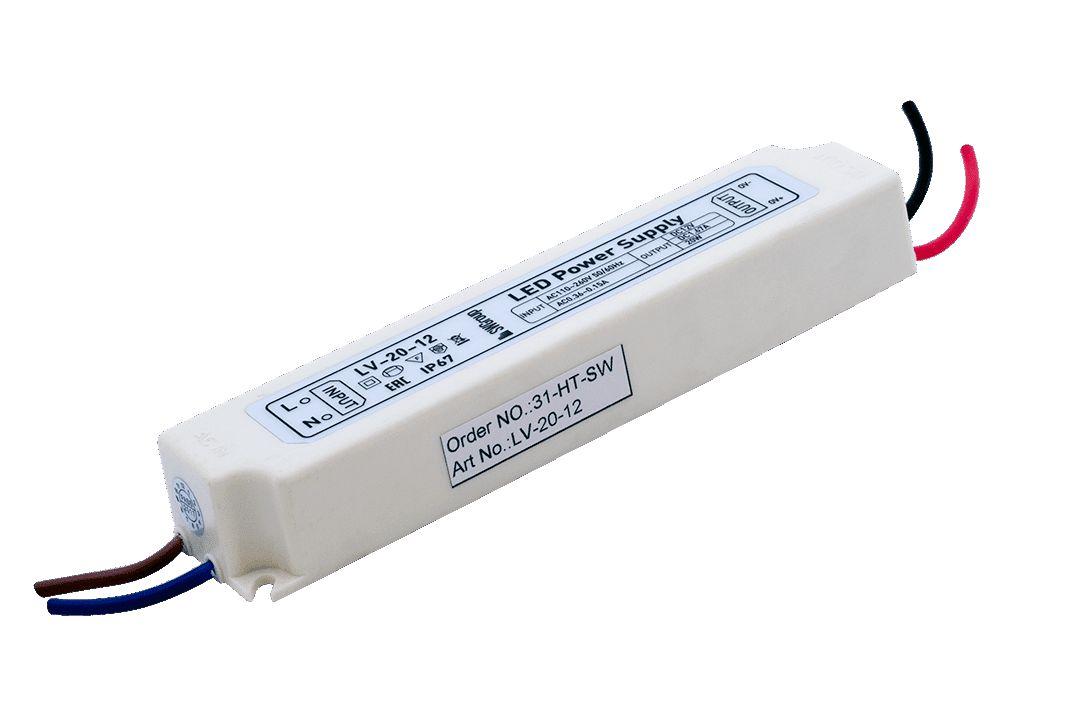 Электротовар Трансформатор Deko-Light ABN 12V 20W IP20 1,7A 000097, Белый белый пластиковые — фото 2