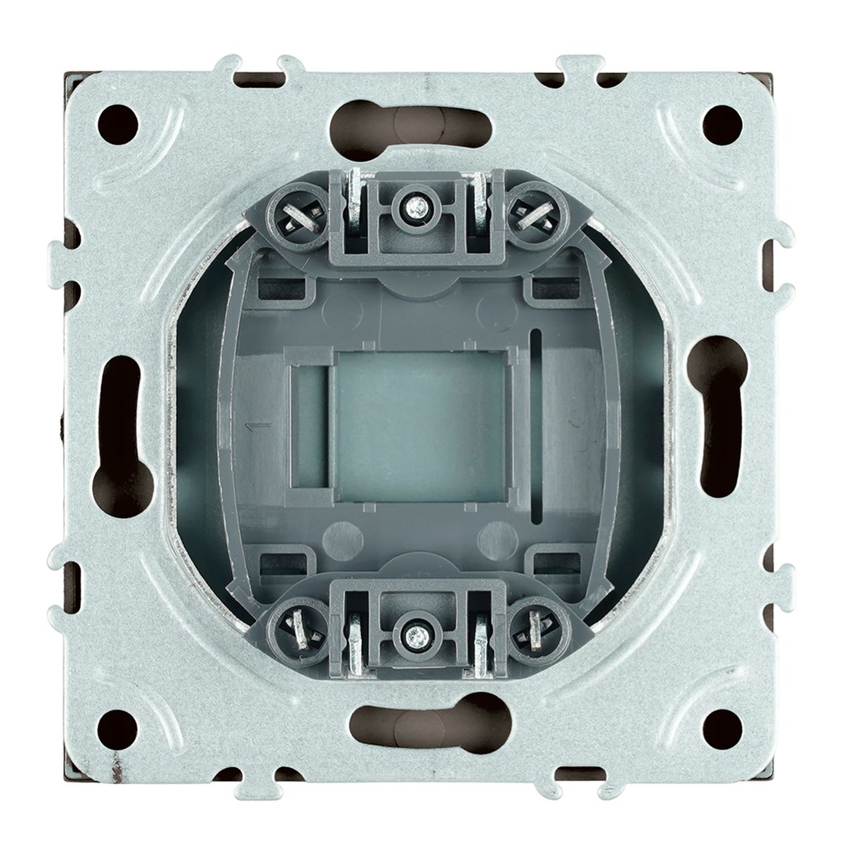 Электротовар Заглушка (механизм), Stekker Эмили, RST00-5116-09, антрацит, soft touch 49935, Серый серый поликарбонат — фото 3