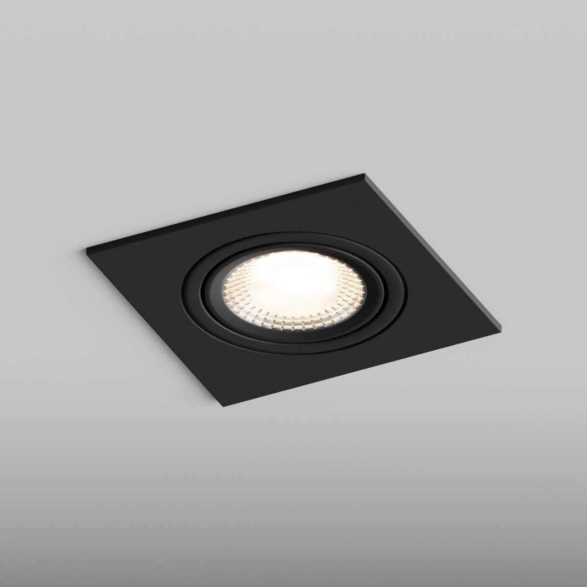 Светильник Встраиваемый светильник Hesby Lighting Hesby Atlas IP, GU5.3, черный HSBL_0118 черный пластиковые / полимер — фото 5