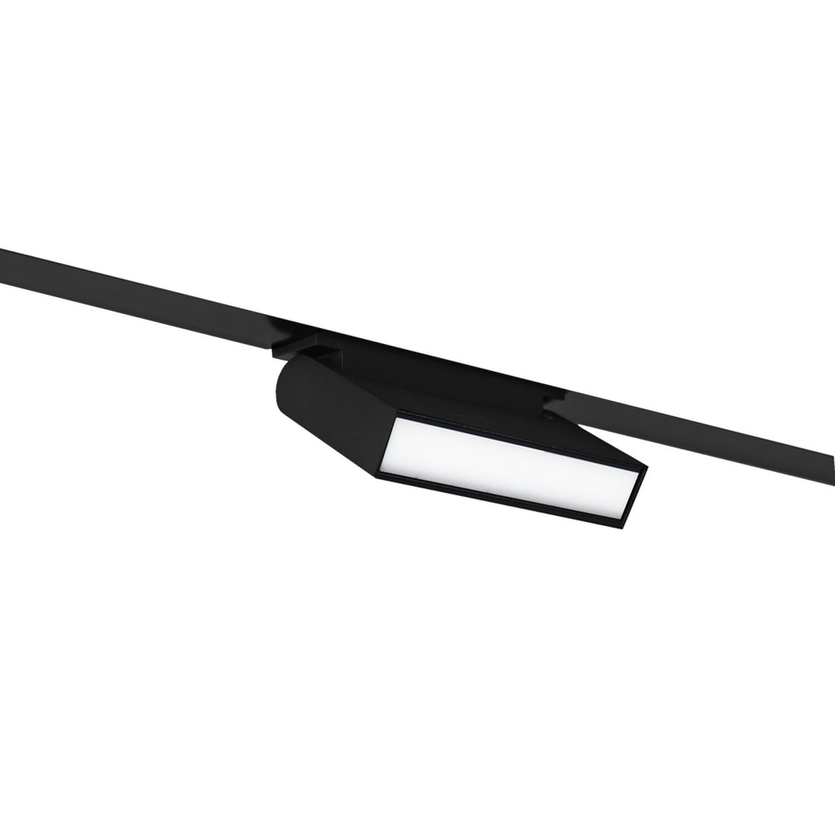Трековые светильник Трековый светодиодный светильник Crystal Lux CLT 0.33 002 BL M, Черный черный металлические / алюминий / акрил — фото 2
