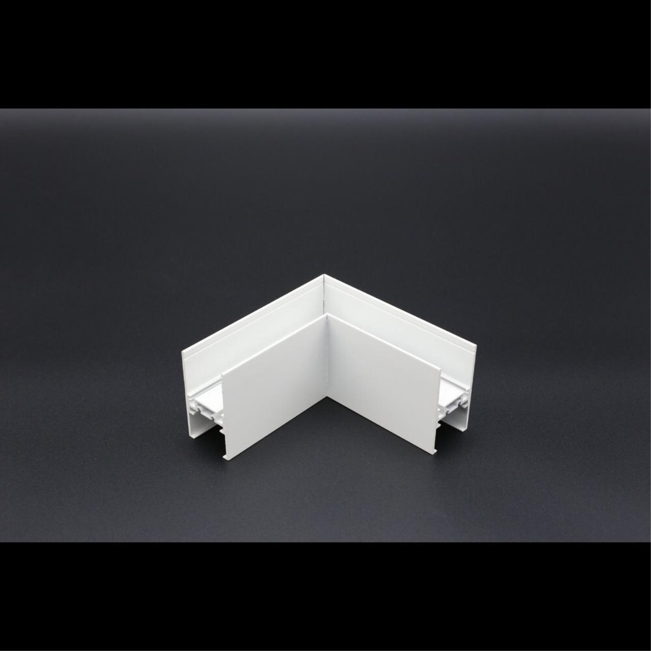 Трековые систем Соединитель угловой Aployt Magnetic track 48 APL.0182.10.02, Белый белый металлические / алюминий — фото 5