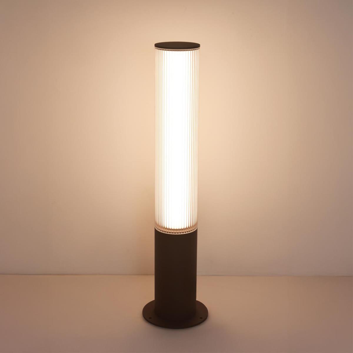 Уличное освещение Ландшафтный светильник Odeon Light Cortena Nature 7180 / 18GL, Белый белый акрил / металл — фото 2