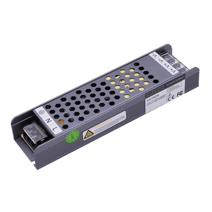 Светодиодные лент Блок питания SWG IP20 6,25A, Черный черный металлические — фото 4