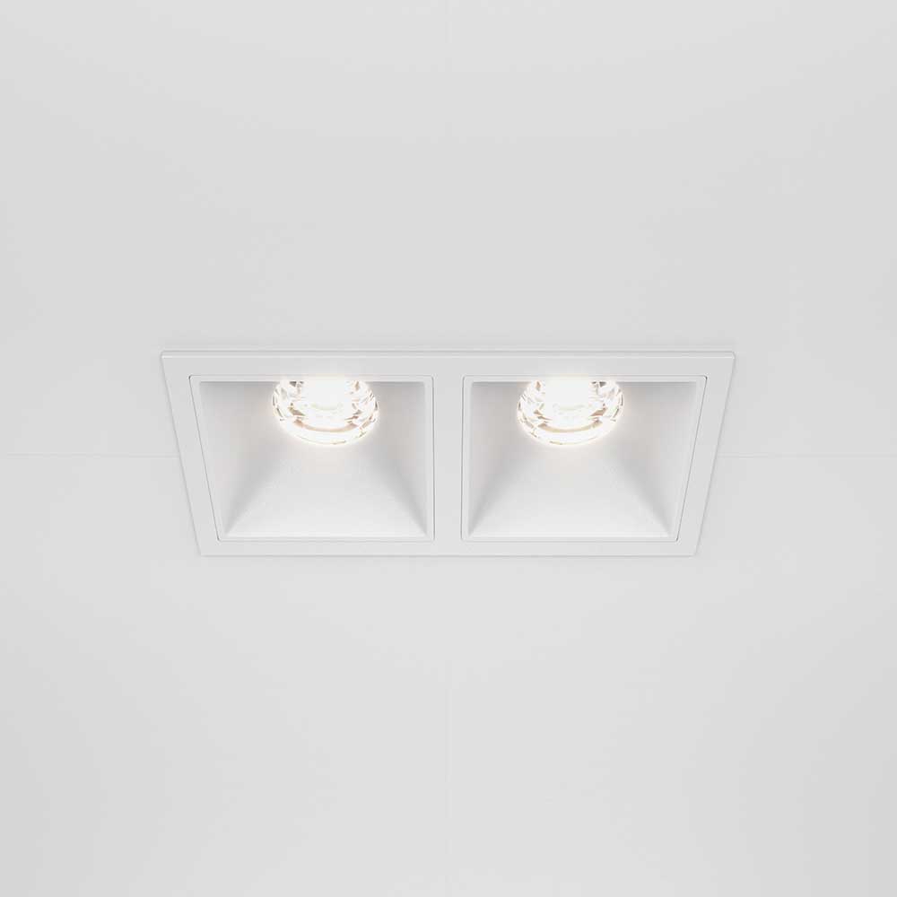 Офисное освещение Встраиваемый светильник Maytoni Alfa LED DL043-02-10W4K-SQ-W, Белый белый металлические / алюминий и пластик — фото 6