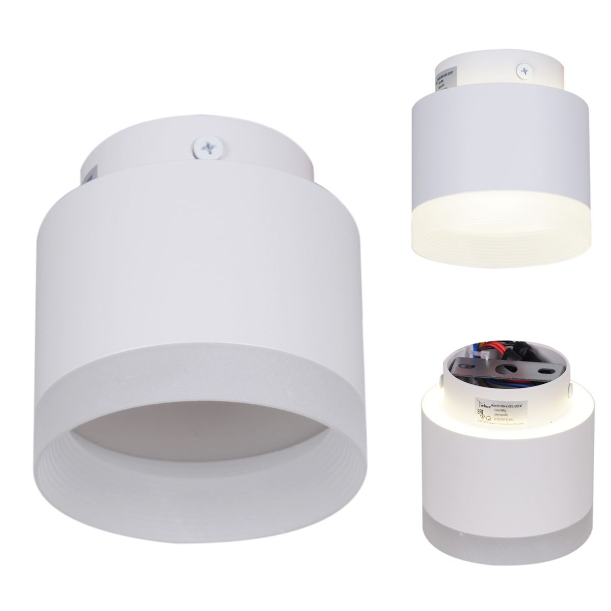 Светильник Светильник 53004-9.5-001IL +LED WT, Белый белый металлические / металл и акрил / алюминий, акрил — фото 5