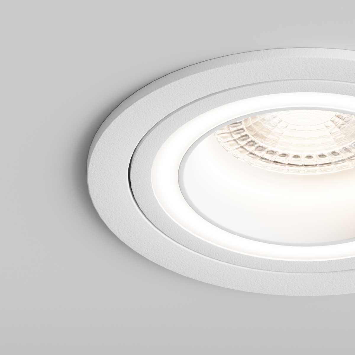 Светильник Встраиваемый светильник Hesby Lighting Hesby Eclipse IP, белый HSBL_0110 белый металлические / алюминий — фото 3