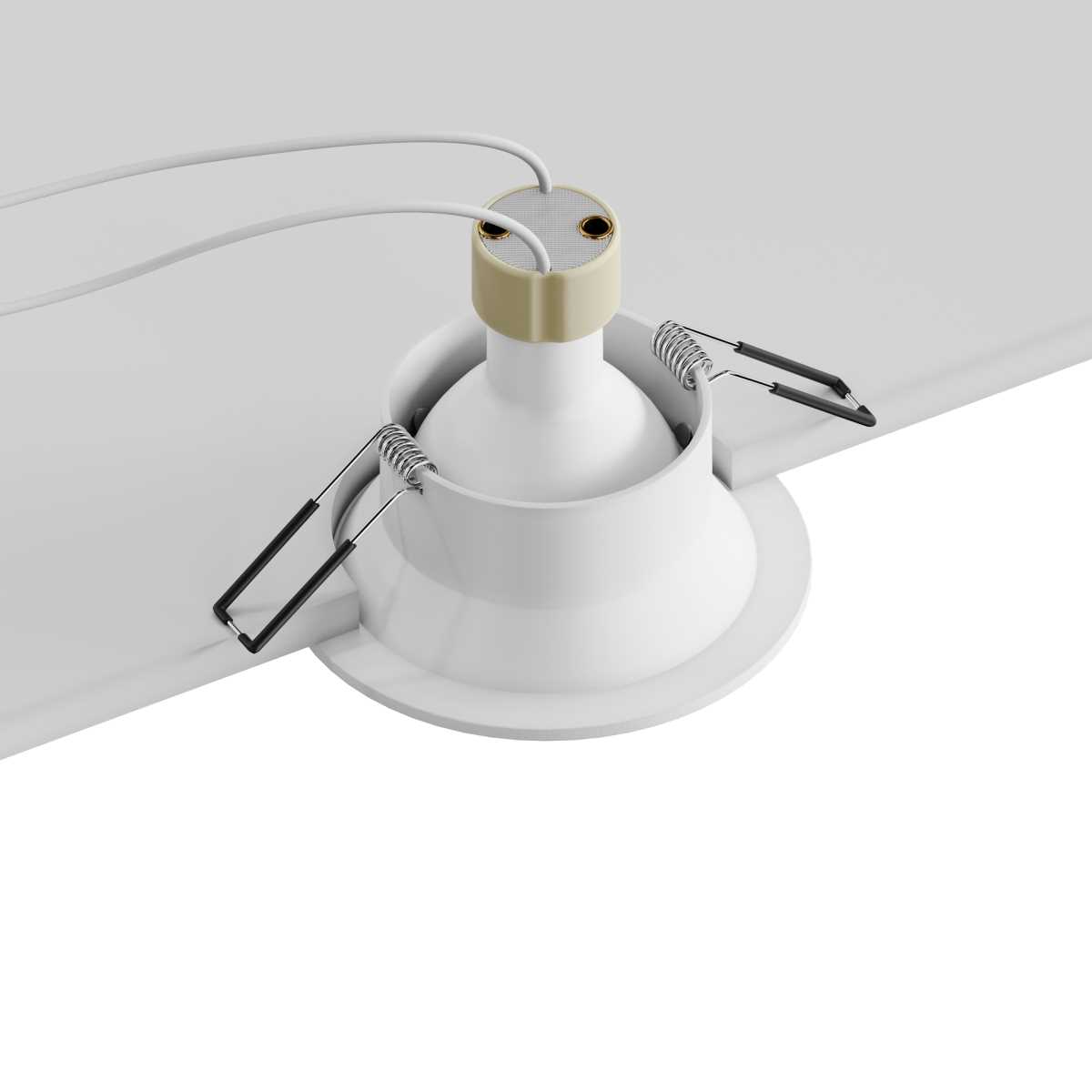 Светильник Встраиваемый светильник Hesby Lighting Hesby Sogne IP, белый HSBL_0096 белый металлические / алюминий — фото 2