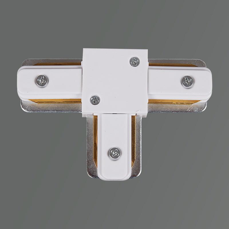 Трековые систем Коннектор T-образный Reluce RL 06039 T-connector WT, Белый белый металлические / металл — фото 3