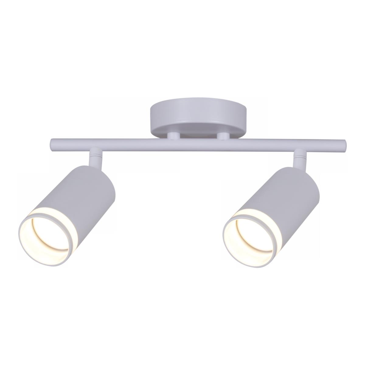 Споты с 2 плафонам Спот Technical 16001-9.5-002CT SPOT LIGHT WT, Белый белый металлические / металл / акрил — фото 2