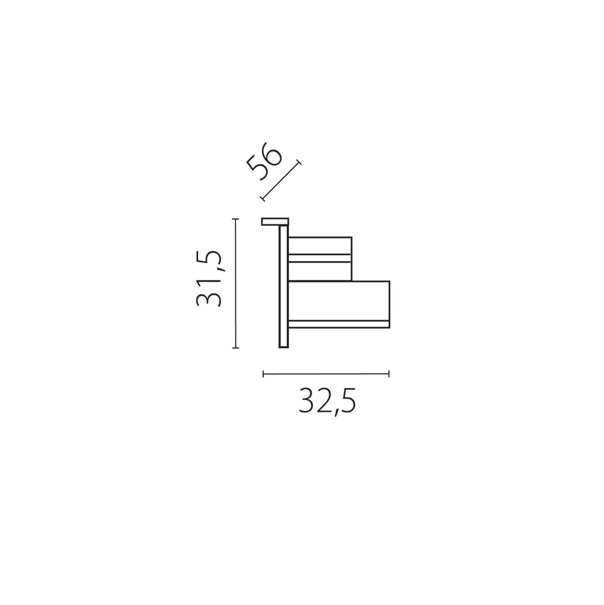 Трековые систем Заглушка боковая встраиваемая к треку 5030xx-R Quattro Lightstar 503166-R, Белый белый пластиковые / пластик — фото 3