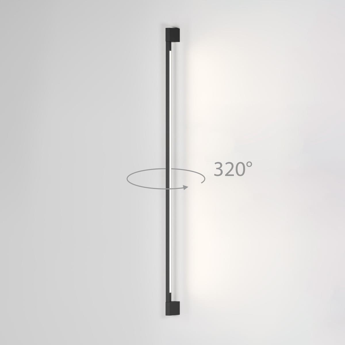 Уличное освещение Уличный настенный светодиодный светильник Elektrostandard Argos 35121 / D черный… черный металлические / металл / пластик — фото 2