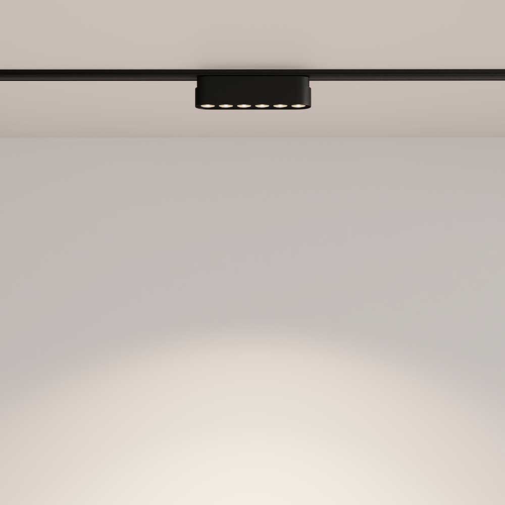 Трековые светильник Трековый светодиодный светильник Maytoni Technical Radity Points, Черный черный металлические / алюминий / металл — фото 5