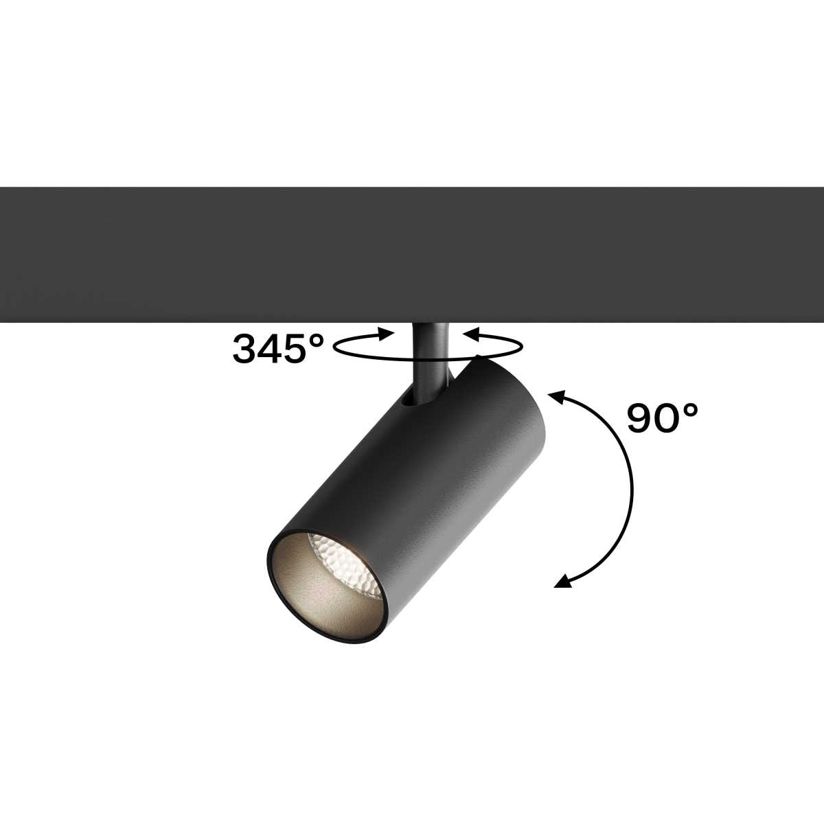 Трековые светильник Трековый точечный светильник Hesby Lighting ElDeko, -, чёрный HSBL_0076, Черный черный металлические / алюминий — фото 5
