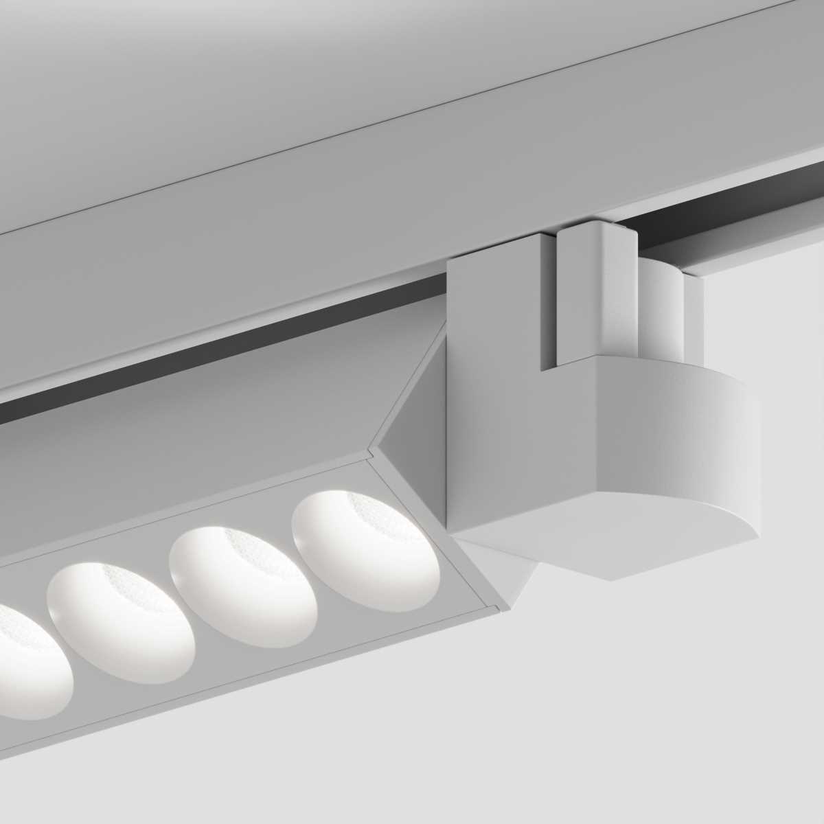 Трековые светильник Трековый линейный светильник направленного света Hesby Lighting Skylite Однофазный,… белый металлические / полимер / алюминий — фото 5