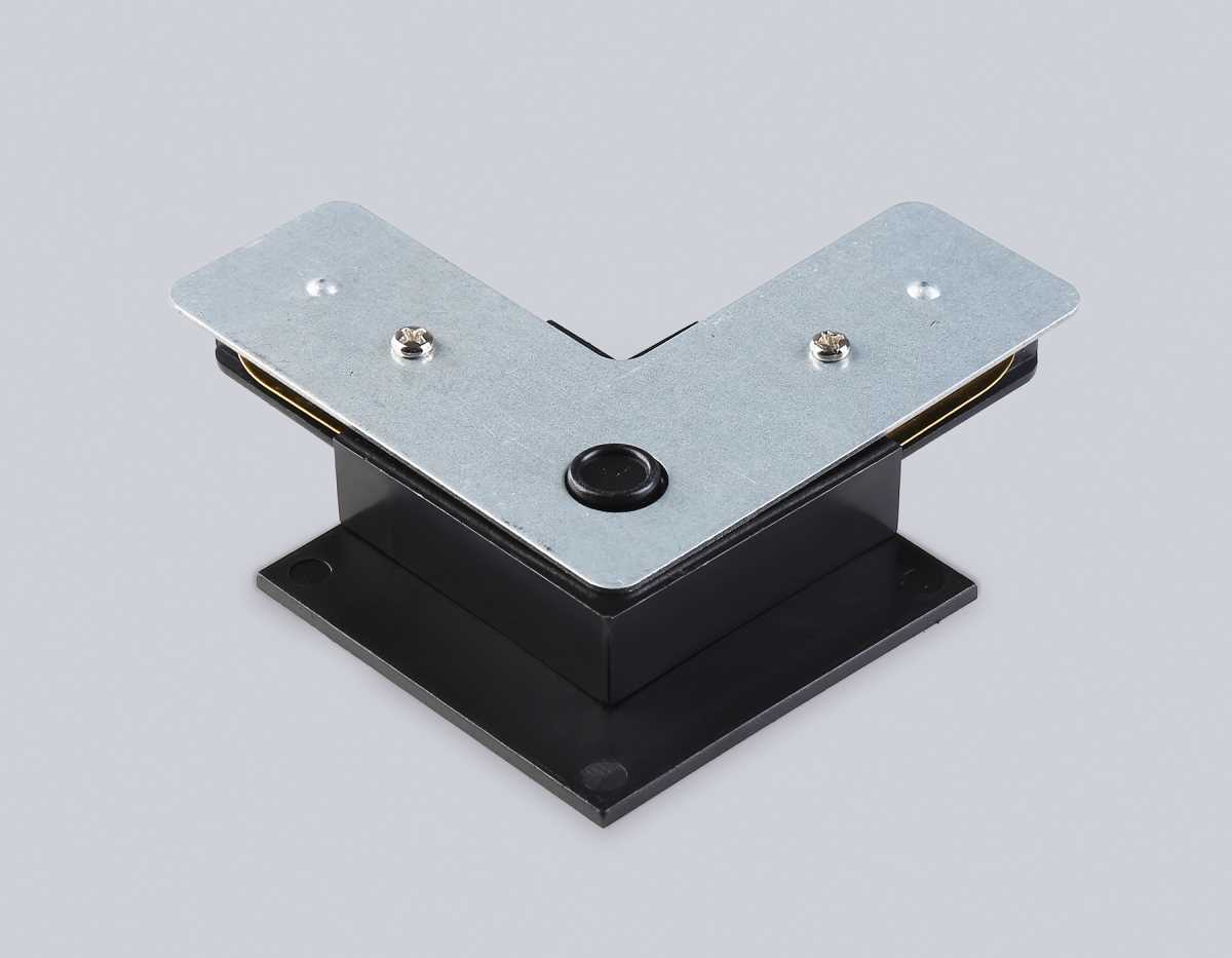 Трековые систем Коннектор питания угловой для шинопровода AMBRELLA LIGHT TRACK SYSTEM GL7166, Черный черный металлические — фото 2