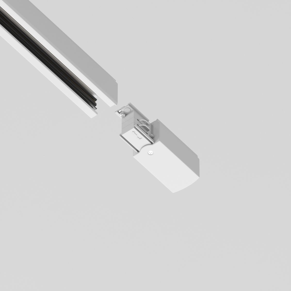 Трековые систем Коннектор прямой Maytoni Technical Accessorises TRA005B-31W-L, Белый белый пластиковые — фото 4