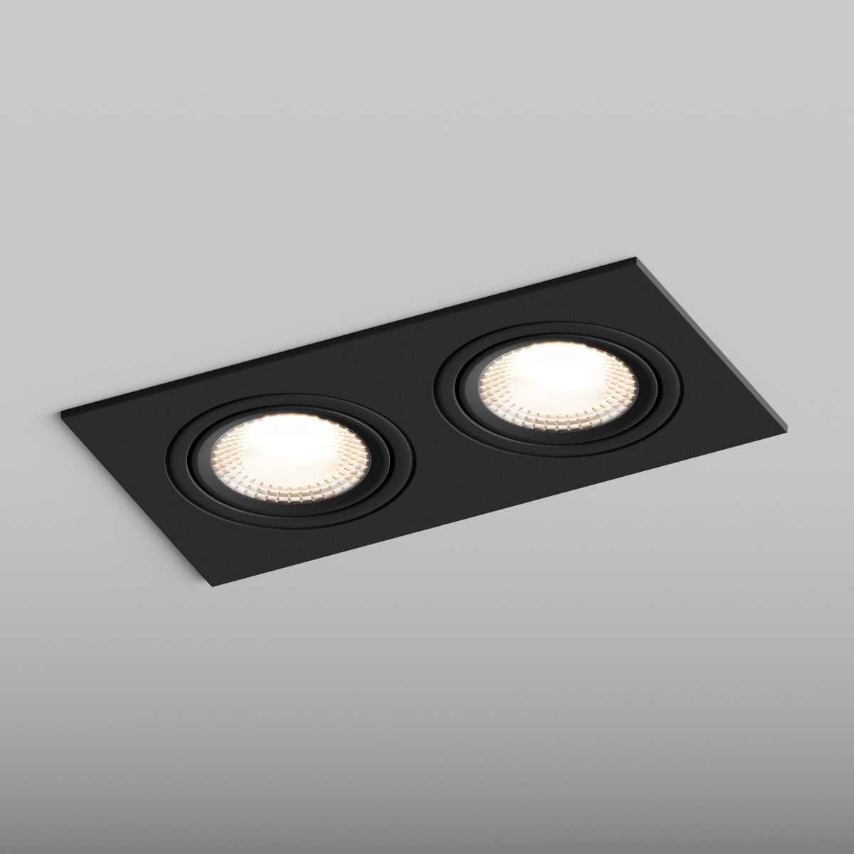 Светильник Встраиваемый светильник Hesby Lighting Hesby Atlas IP, GU5.3, черный HSBL_0117 черный пластиковые / полимер — фото 6