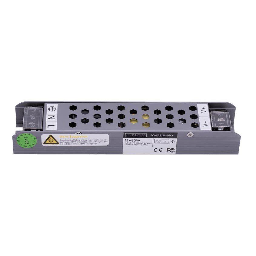 Светодиодные лент Блок питания SWG IP20 5A, Черный черный металлические — фото 2