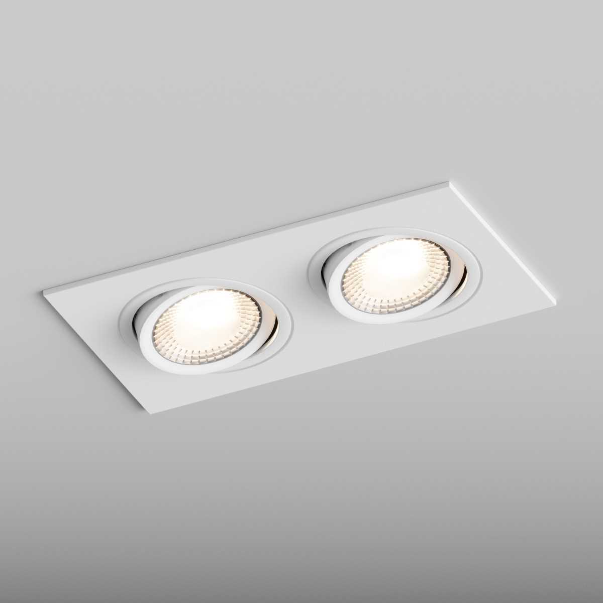 Светильник Встраиваемый светильник Hesby Lighting Hesby Atlas IP, GU5.3, белый HSBL_0088 белый пластиковые / полимер — фото 6