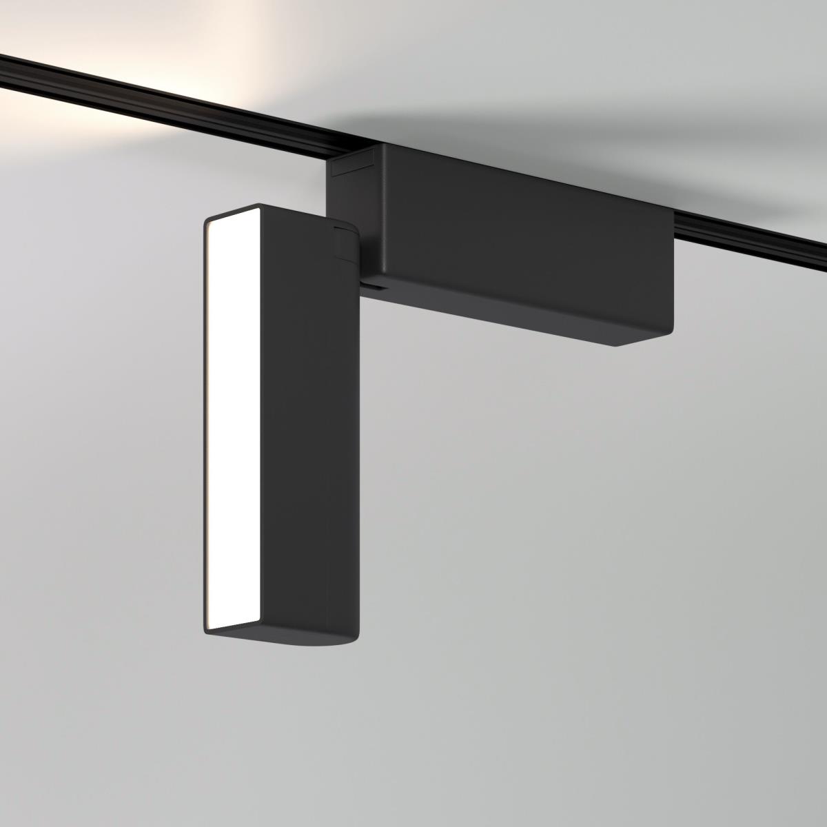 Трековые светильник Трековый светодиодный светильник Elektrostandard Flat Magnetic Unity 85092 01 черный черный металлические / алюминий / пластик — фото 4
