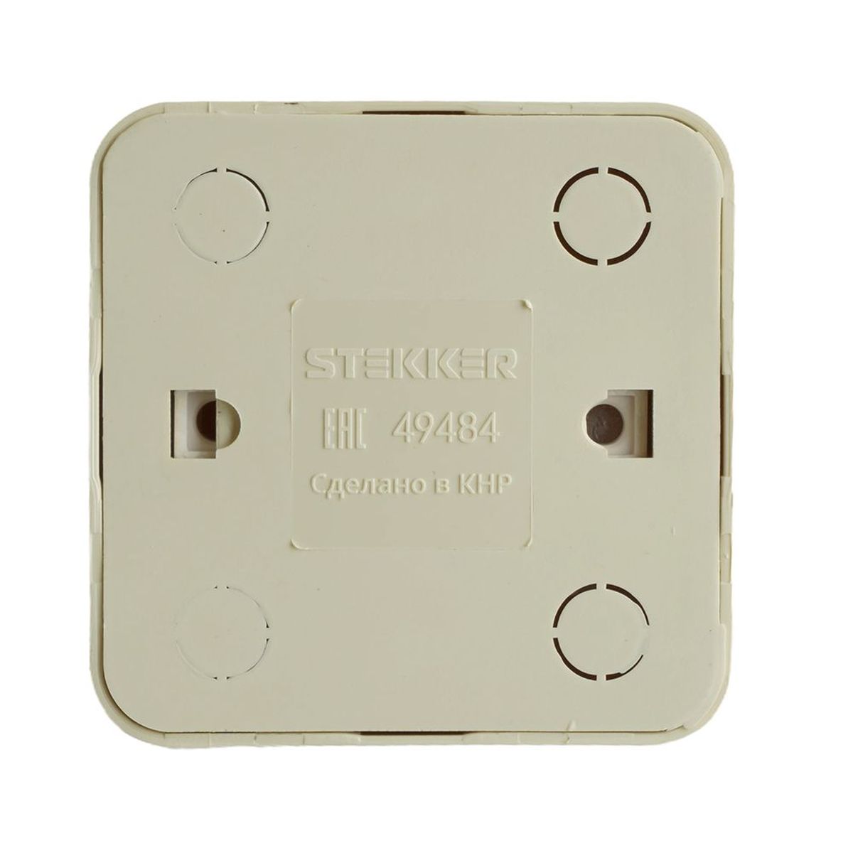 Электротовар Розетка 2P Stekker София слоновая кость MST10-11-04 49484, Белый белый abs-пластик — фото 4