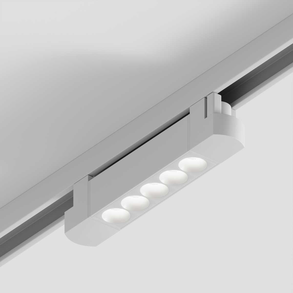 Трековые светильник Трековый линейный светильник направленного света Hesby Lighting Skylite Однофазный,… белый металлические / полимер / алюминий — фото 2