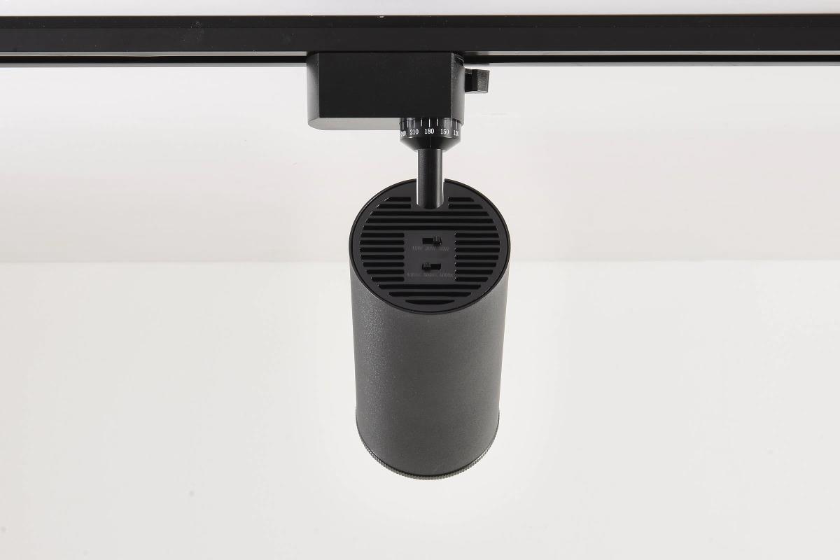 Трековые светильник Светильник однофазный Crystal Lux CLT 0.31 021 BK 3CCT ZOOM, Черный черный алюминий — фото 6