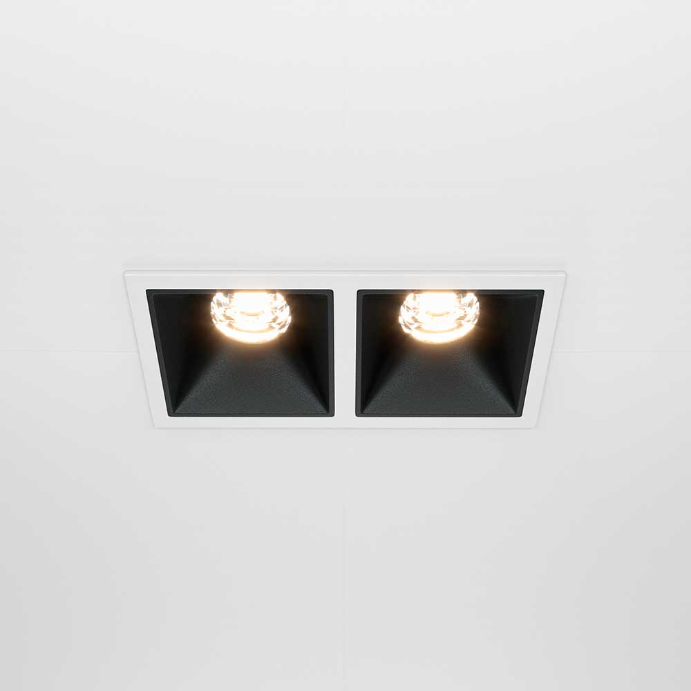 Офисное освещение Встраиваемый светильник Maytoni Alfa LED DL043-02-10W3K-SQ-WB, Белый белый металлические / алюминий и пластик — фото 2