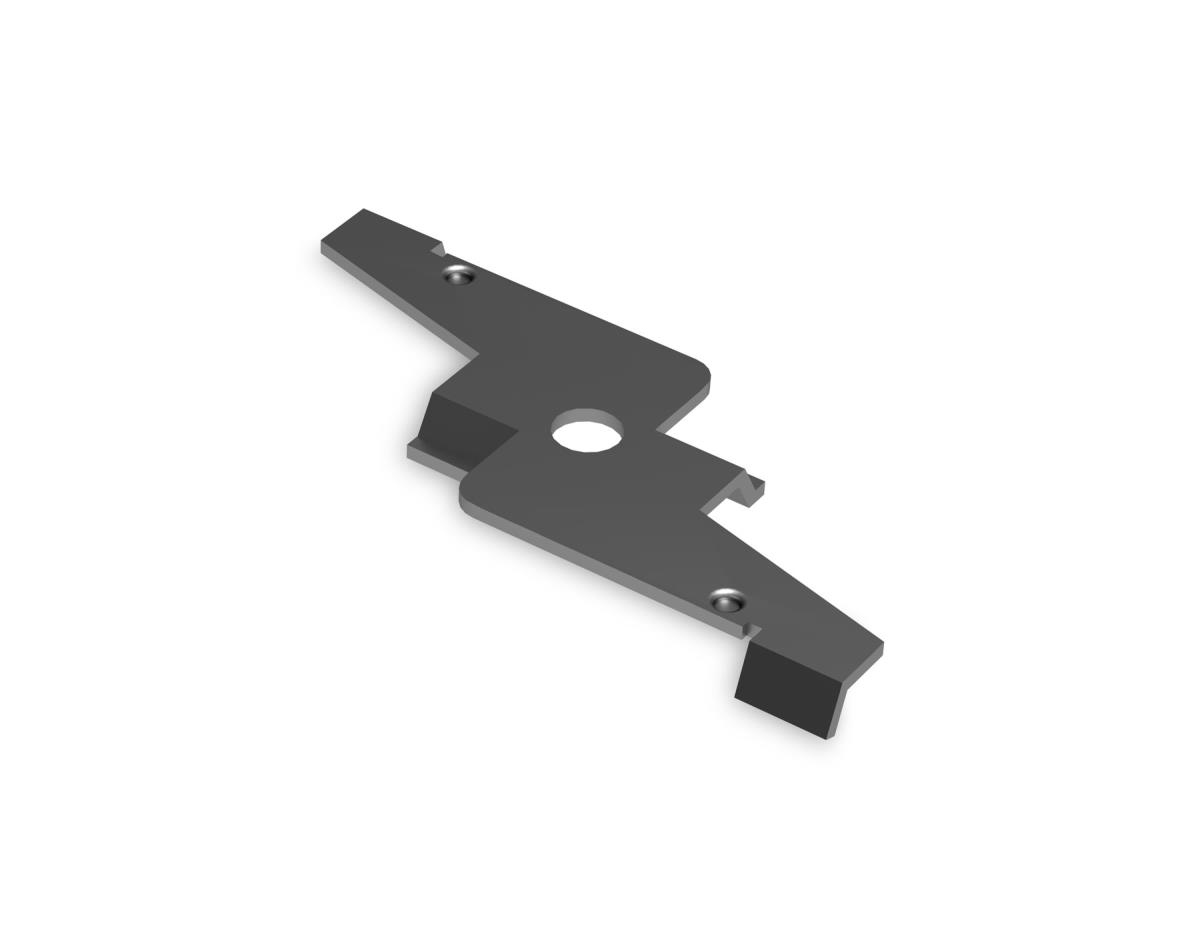 Трековые систем Крепление к потолку для накладного шинопровода Ambrella Light TRACK SYSTEM GL1995 черный металлические / металл — фото 4