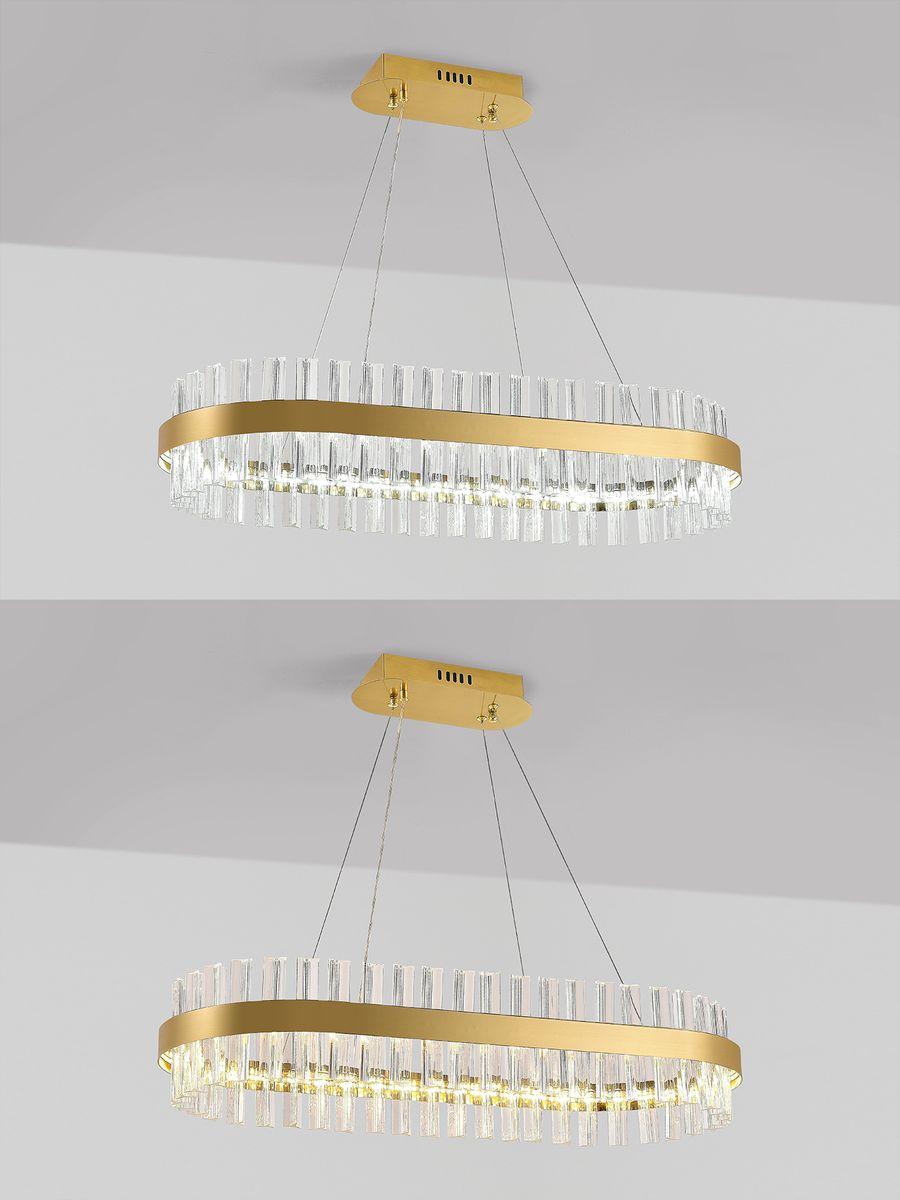 Подвесные светильник Светильник Smart Нимбы Lamps, Золото золото хрустальные / металл / хрусталь — фото 5
