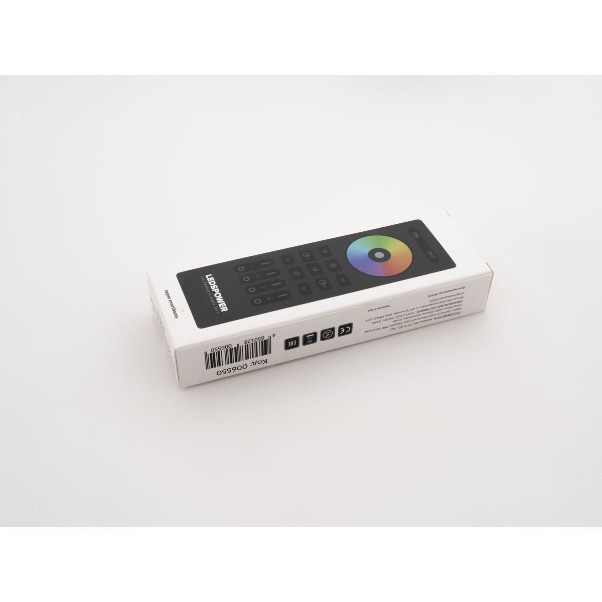 Светодиодные лент Пульт LEDS POWER RGB RGBW RGBCCT на 4 зоны черный черный пластиковые — фото 3