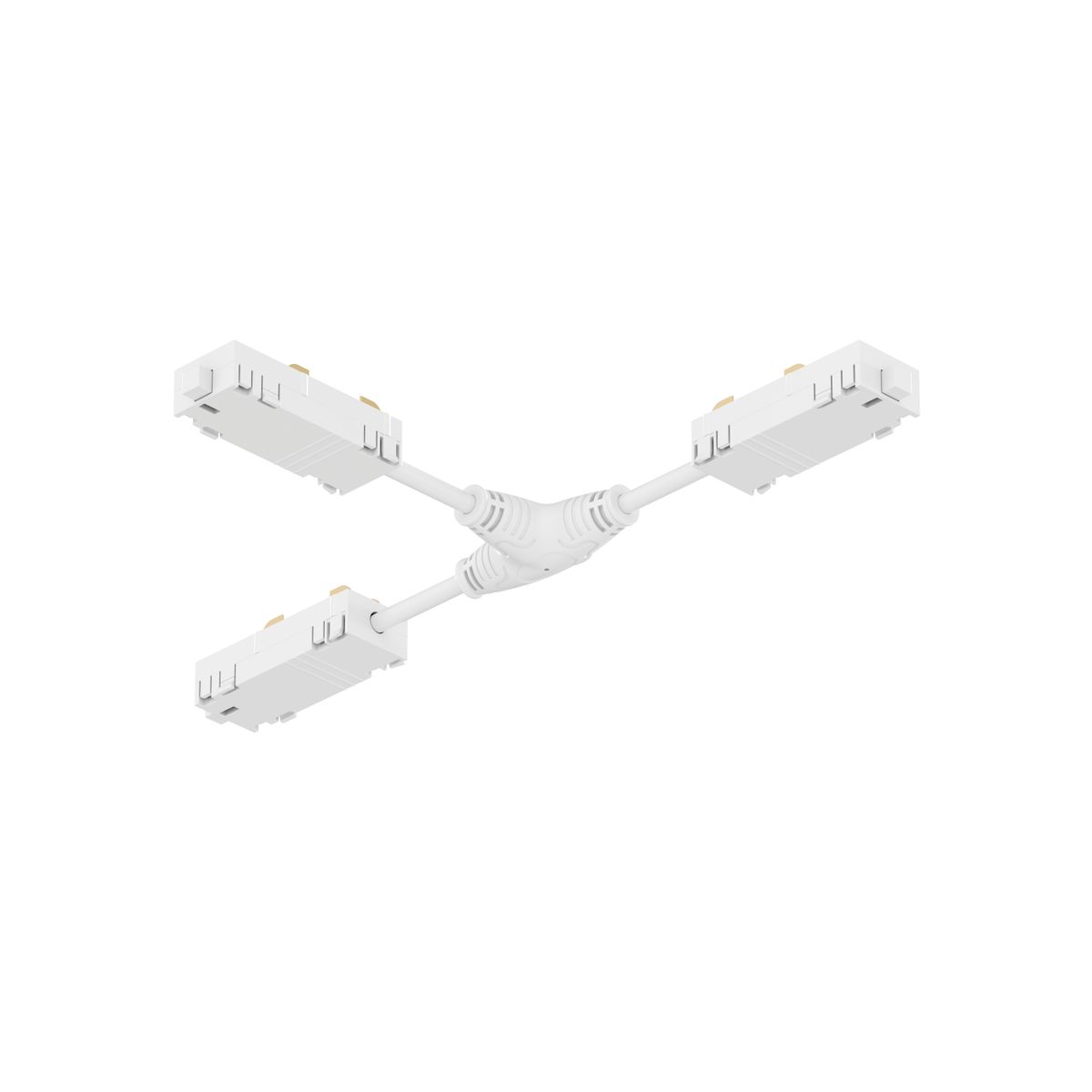 Трековые систем Коннектор Т-образный гибкий Denkirs Smart Hide TR2115-WH, Белый белый пластиковые — фото 3
