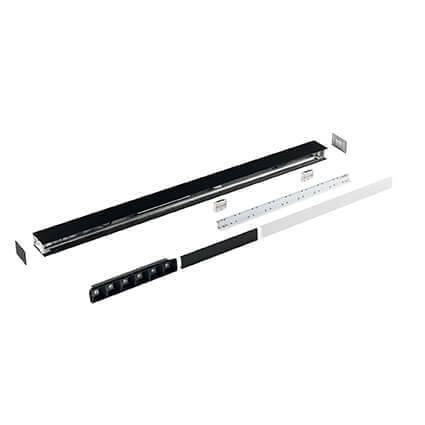 Офисное освещение Светильник Ideal Lux Fluo Bi-Emission 1800 4000K Al 192680, Серый серый металлические / металл — фото 3