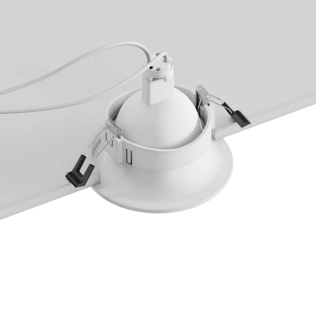 Светильник Встраиваемый светильник Hesby Lighting Hesby Envision IP, GU5.3, белый HSBL_0109 белый пластиковые / полимер — фото 2