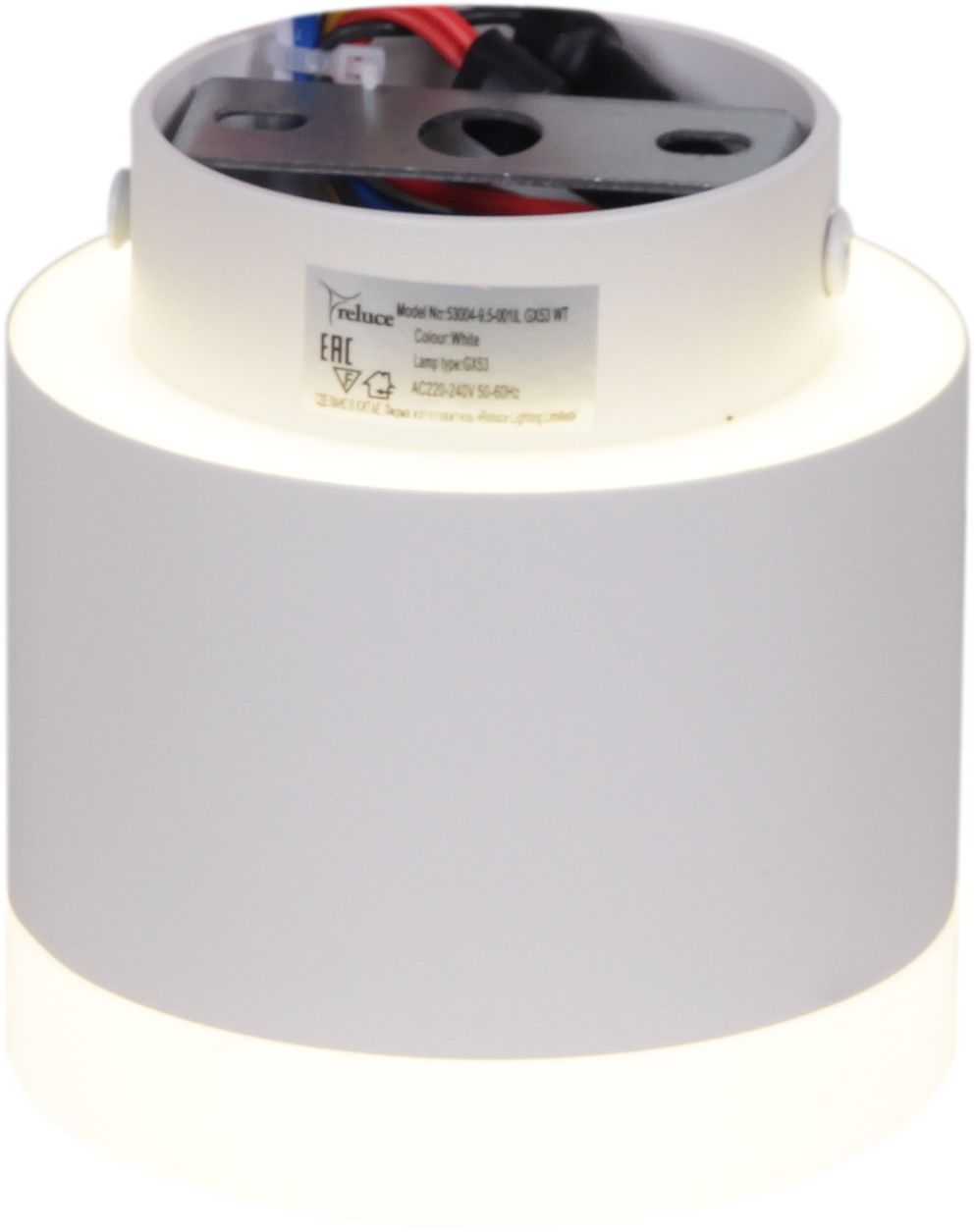 Светильник Светильник 53004-9.5-001IL +LED WT, Белый белый металлические / металл и акрил / алюминий, акрил — фото 3