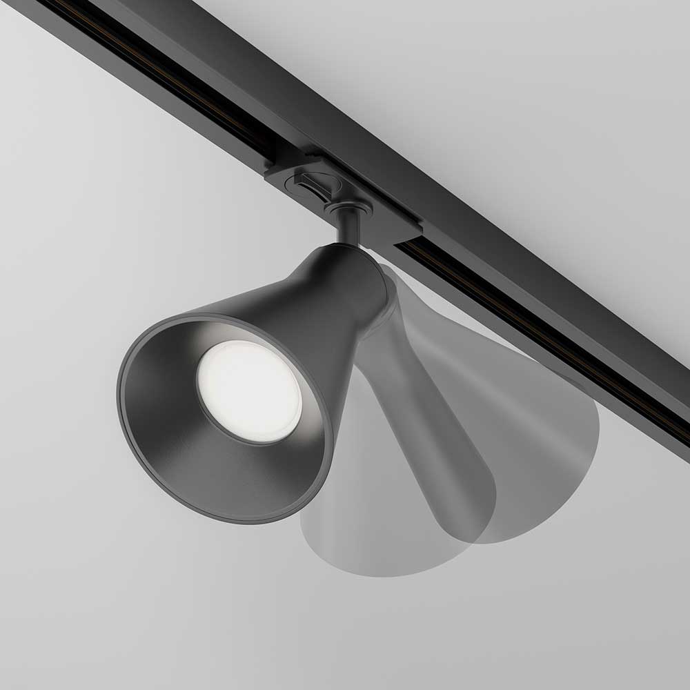 Трековые светильник Трековый светильник Maytoni Technical Track lamps, Черный черный металлические / алюминий — фото 6