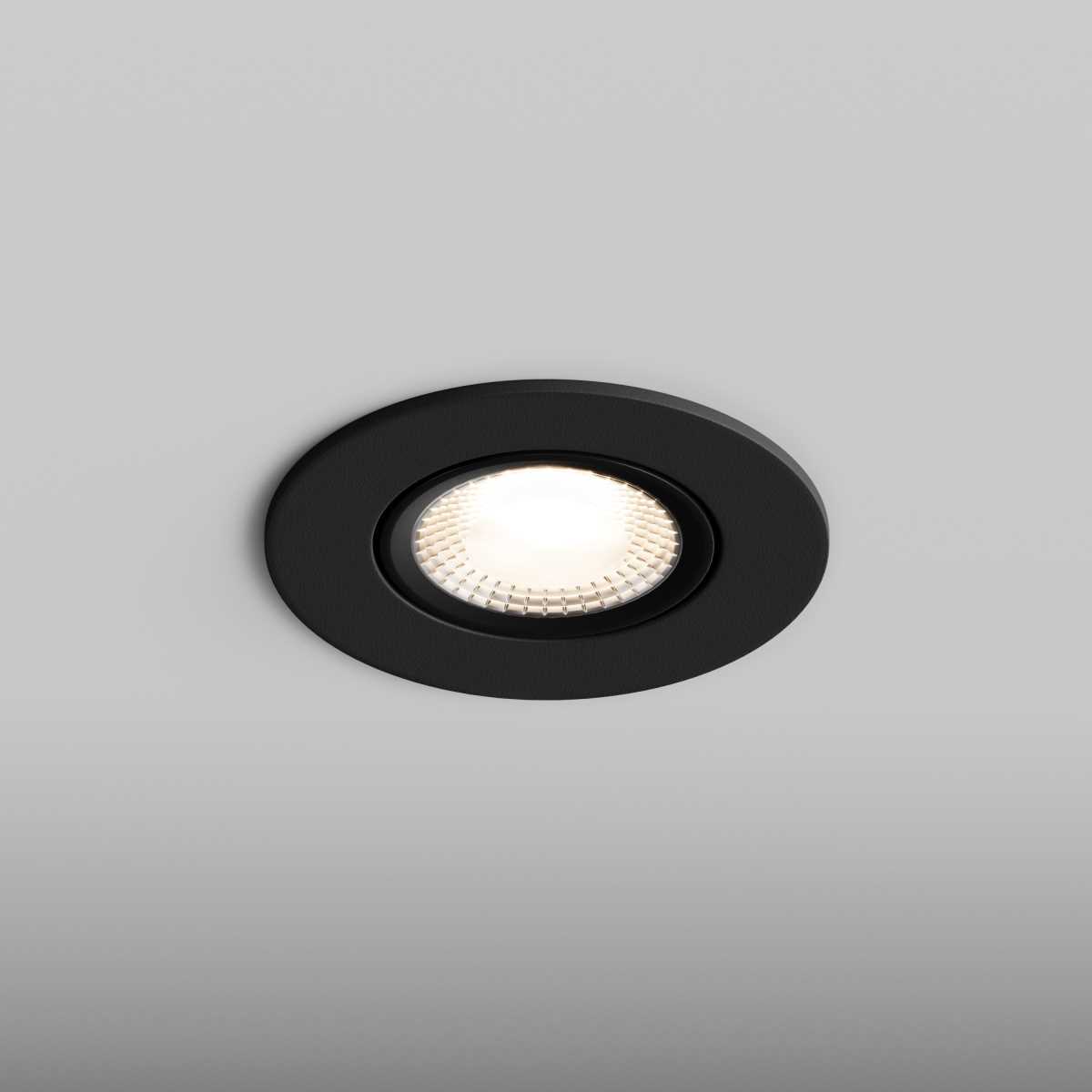 Светильник Встраиваемый светильник Hesby Lighting Hesby Atlas IP, GU5.3, черный HSBL_0103 черный пластиковые / полимер — фото 5