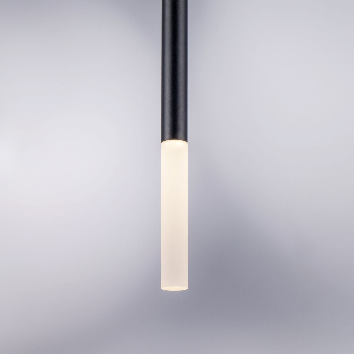 Светильник Комплект с подвесной люстрой Lightstar Tubo (574717+747137 (3шт), Черный в стиле минимализм черный металлические / металл / металл, акрил — фото 4
