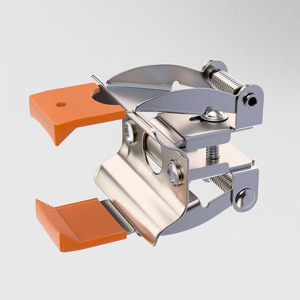 Трековые систем Пружинный держатель для встраиваемого шинопровода Maytoni Accessories for tracks… серый металлические — фото 4